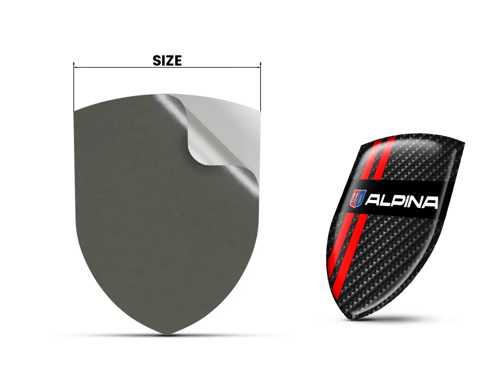 Alpina Autoemblem Hochwertig Professionell Drift Anpassbar